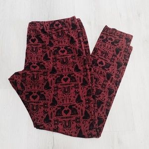 🎀 Mossimo Whimsical Fox & Bunny Leggings